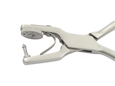 Pinza Perforatrice Per Pelle, Vari Diametri - Immagine Standard - 3