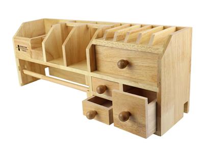 Durston, Cassettiera In Legno Con Cassetto Per Strumenti Da Banco - Immagine Standard - 5