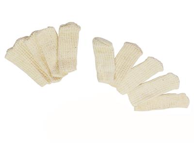 Finger Cot Elastici In Cotone, Confezione Da 100 Pezzi - Immagine Standard - 1