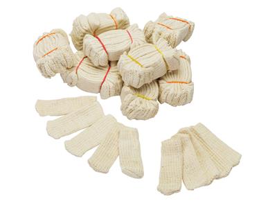 Finger Cot Elastici In Cotone, Confezione Da 100 Pezzi - Immagine Standard - 2