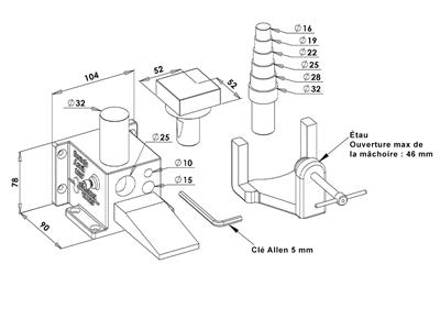 Kit Versatile Per La Sagomatura Del Banco Da Lavoro, Durston - Immagine Standard - 6