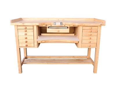 Panca Da Gioielliere Superiore Durston A 1 Posto E 12 Cassetti - Immagine Standard - 4