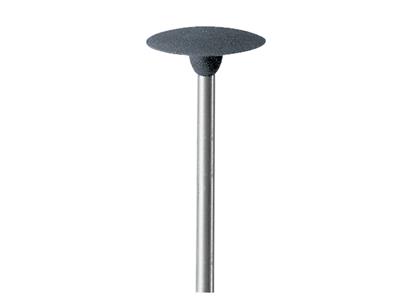 Lente Montata Su Mola Di Gomma Grigia, A Grana Grossa, 14,5 X 2,5 Mm, N. 4608, Eve - Immagine Standard - 2