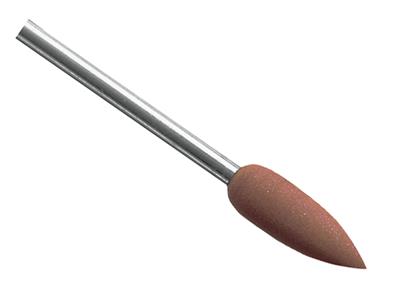 Mola In Gomma Montata A Fiamma, Marrone, Grana Media, 5,5 X 16 Mm, N. 4713, Eve - Immagine Standard - 1