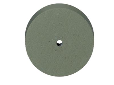 Ruota Rotonda In Gomma, Verde, Grana Fine, 22 X 3 Mm, N. 4801, Eve