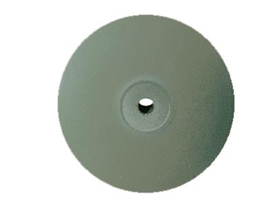 Ruota In Gomma Per Lenti, Verde, Grana Fine, 22 X 4 Mm, N. 4822, Eve - Immagine Standard - 1