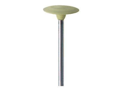 Mola In Gomma Montata, Beige, Granamolto Fine, 14,5 X 2,5 Mm, N. 4908 , Eve - Immagine Standard - 2