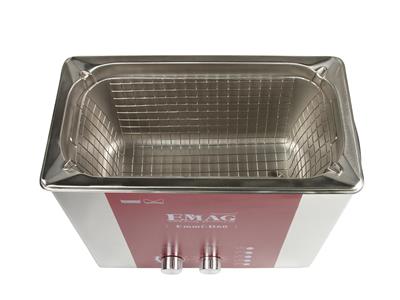 Ultrasuoni Con Riscaldamento E Scarico, Cestello E Coperchio, Capacit@6 Litri, Emag Emmi-d60 - Immagine Standard - 3