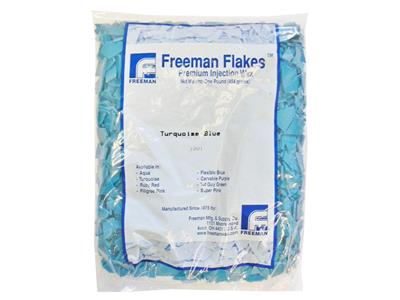 Cera Ad Iniezione Blu Turchese, Freeman Flake, Sacchetto Da 454 G - Immagine Standard - 1