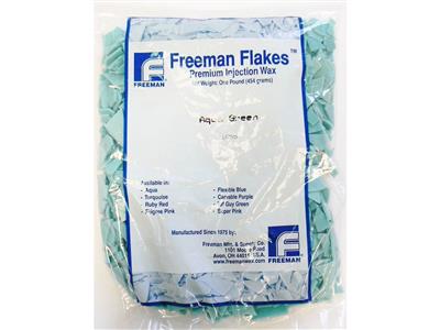 Cera Ad Iniezione Speciale Verde Acqua, Freeman Flake, Sacchetto Da 454 G