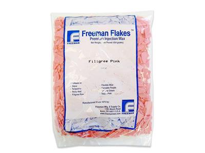 Cera Da Iniettare Rosa Filigrana, Freeman Flake, Sacchetto Da 454 G