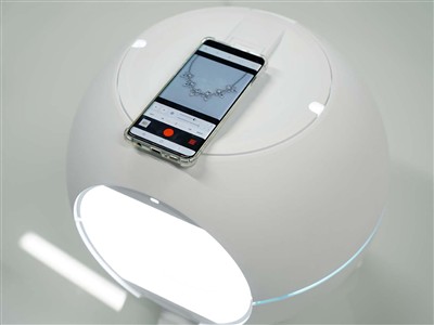 Orangemonkie Foldio 360 Smartphone Dome Photo Studio Con Supporto Per Telefono - Immagine Standard - 6