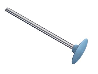 Mola In Silicone Con Lente, Blu, Grana Fine, 14,5 X 2,5 Mm, N. 1256, Eve - Immagine Standard - 2