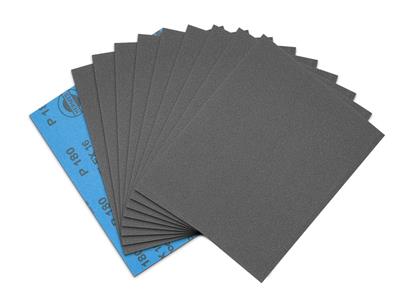 Carta Smeriglio Blu, Grana 800 Ws Flex 16, 230 X 280 Mm, Hermes Abrasives - Immagine Standard - 3
