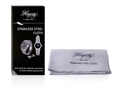 Panno Per La Pulizia Imprgnato Pergioielli In Acciaio Inossidabile H Agerty, 30 X 36 Cm