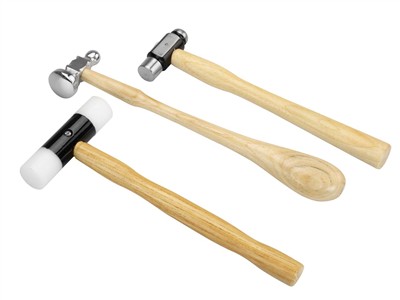 Kit Da Banco Da Orafo Per Gioiellieri Principianti, Per Forgiatura E Impressione, 17 Pezzi - Immagine Standard - 10