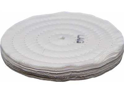 Disco Di Cotone Cucito, Tessuto Di Finitura Lag, 150 X 15 Mm, Lucidatura Standard, Merard - Immagine Standard - 4