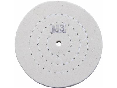 Disco In Cotone Cucito, Panno Per Lucidatura M3, 100 X 15 Mm, Lucidatura Standard, Merard - Immagine Standard - 1