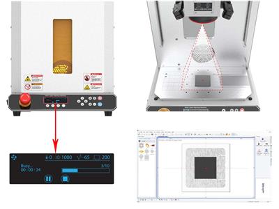 Macchina Per Incisione E Taglio Laser L3-30w, Magic - Immagine Standard - 9