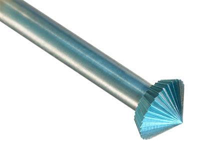 Fresa Conica 90° Hd, Diametro 0,90 Mm, Scatola Da 6 Pezzi, Super Q - Immagine Standard - 1