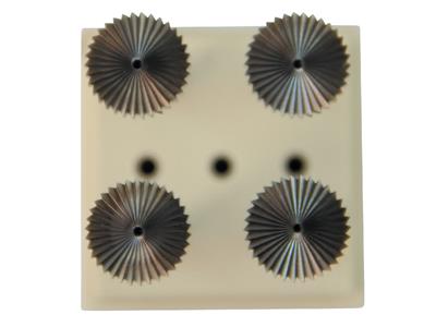 Fresa A Ruota Kk, Diametro 4,00 Mm,scatola Da 6 Pezzi, Super Q - Immagine Standard - 2