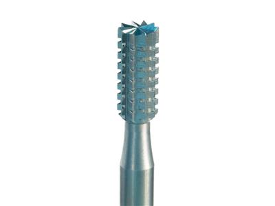 Fresa A Fessura Cilindrica N. 34, Diametro 1,80 Mm, Scatola Da 6 Pezzi, Super Q - Immagine Standard - 2