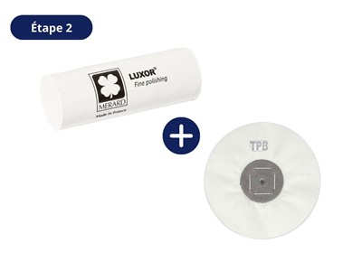 Kit Di Lucidatura Oro Giallo, Oro Rosso E Ottone, 3 Paste E 3 Dischi, Luxor - Immagine Standard - 4