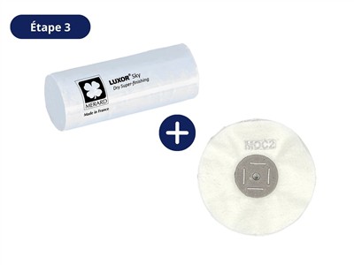 Kit Di Lucidatura Oro Giallo, Oro Rosso E Ottone, 3 Paste E 3 Dischi, Luxor - Immagine Standard - 5