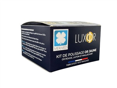 Kit Di Lucidatura Oro Giallo, Oro Rosso E Ottone, 3 Paste E 3 Dischi, Luxor - Immagine Standard - 8