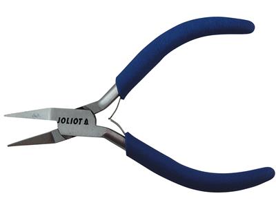 Pinza A Becchi Piatti Da 2 Mm, Blu,130 Mm, Joliot