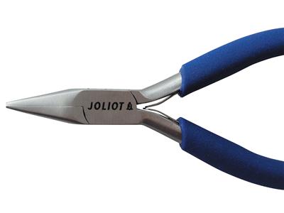 Pinze A Becco Mezzotondo, Blu, 130 Mm, Joliot - Immagine Standard - 2