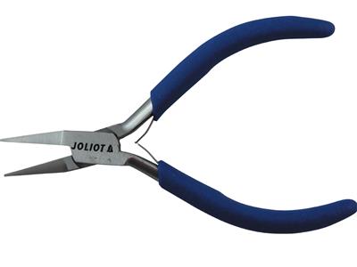 Pinze A Becchi Piatti 4 Mm, Blu, 130 Mm, Joliot