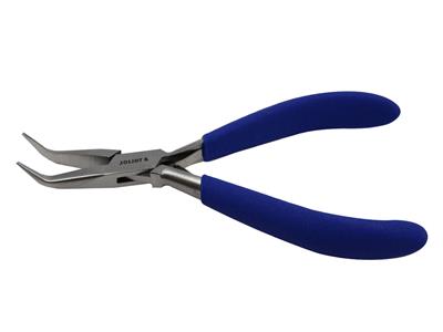 Pinze A Becco Curvo, Blu, 150 Mm, Joliot - Immagine Standard - 3