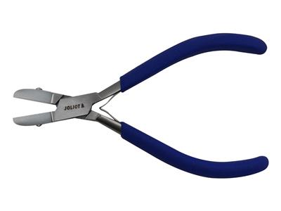 Pinze A Becchi Piatti, Ganasce In Nylon, Blu, 140 Mm, Joliot