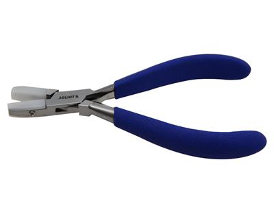 Pinze A Becchi Piatti, Ganasce In Nylon, Blu, 140 Mm, Joliot - Immagine Standard - 3