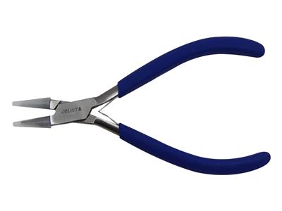 Pinza A Becchi Tondi In Nylon Blu Joliot Da 140 MM