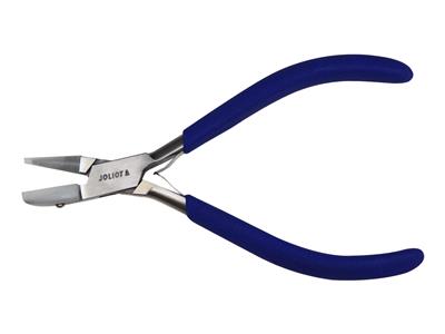 Pinze A Becchi Tondipiatti In Nylon, Blu, 140 Mm, Joliot