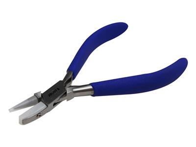 Pinze A Becchi Tondi/piatti In Nylon, Blu, 140 Mm, Joliot - Immagine Standard - 3