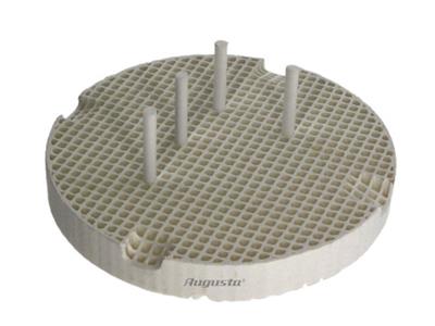 Piastra Rotonda In Ceramica A Nido Dape, 80 X 10 Mm, Augusta