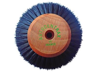 Spazzola Circolare Con Setole Nere,6 File, Diametro 70 MM - Immagine Standard - 1