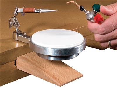 Supporto Per Saldatura Articolato Heetrix Con Pinzetta A Croce - Immagine Standard - 1