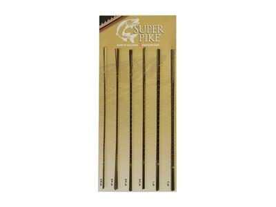 Set Di Lame Di Sega Super Pike #6/0-4/0-3/0-2/0-1-3, 72 Pezzi - Immagine Standard - 2
