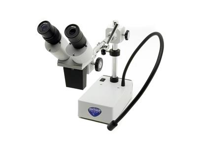 Coppia Di Oculari Per Binocolare St-50 Led, Ingrandimento 20x, Optika - Immagine Standard - 2