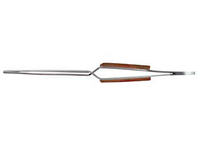 Pinzetta Incrociata Curva, Manico Isolato, 165 MM - Immagine Standard - 2