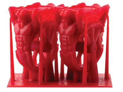 Resina Superwax Rossa Per Stampante3d Asiga, Flacone Da 500 Ml - Immagine Standard - 2