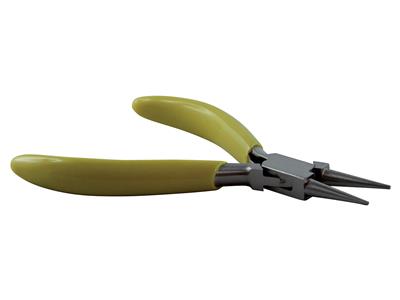 Pinza A Becchi Tondi, Gialla, 130 MM - Immagine Standard - 3