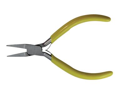 Pinza A Becco Piatto Da 2 Mm, Gialla, 130 MM