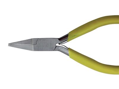Pinza A Becco Piatto Da 2 Mm, Gialla, 130 MM - Immagine Standard - 2