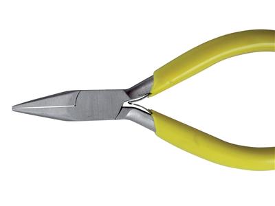 Pinza A Becchi Mezzotondi, Gialla, 130 MM - Immagine Standard - 2