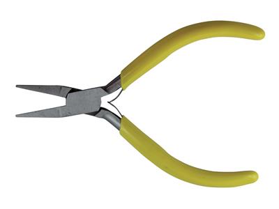 Pinza A Becco Piatto Da 6 Mm, Gialla, 130 MM - Immagine Standard - 1